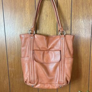Piazza Genuine Leather Tote Bag Brown Shoulder Bag Medium